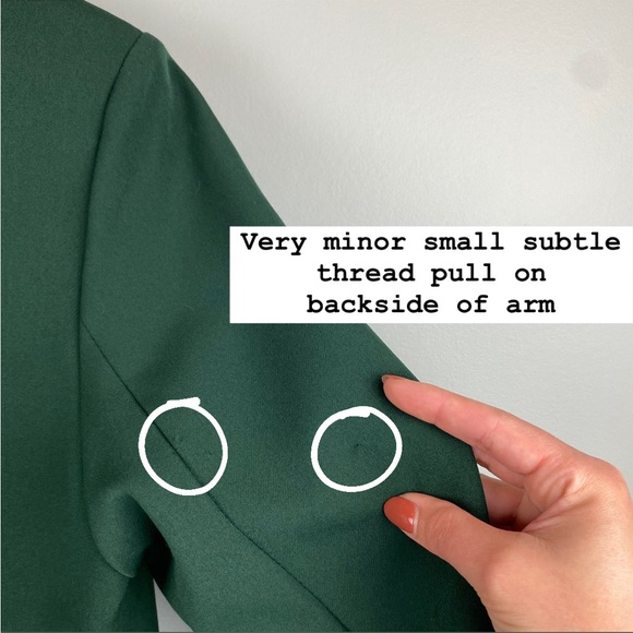 NWT Nanette Lepore Evergreen Single Button Front Blazer size 12 - Picture 10 of 10